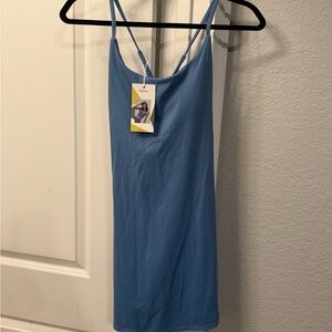 HALARA Blue Mini Dress